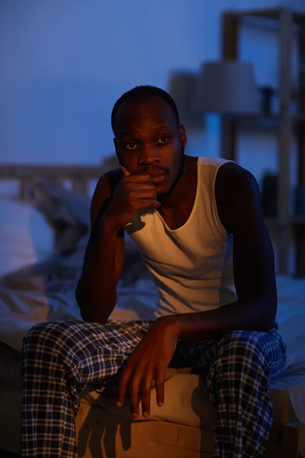 Brain-Fog–Specialist A man dissolving into 3D illustrated smoke. Schedule root-cause brain fog treatment by Dr. Donna Diamond in Louisville/Boulder.